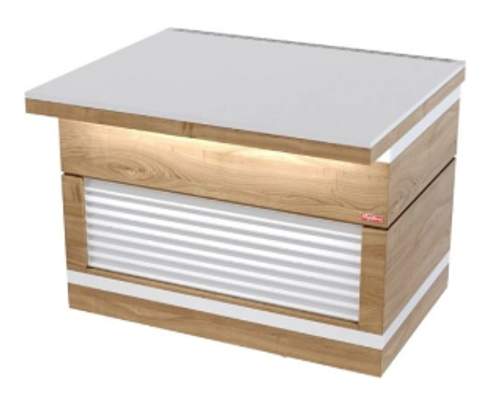 Прилавок нейтральный REFETTORIO Filin RBN22NSW-Ж без полки