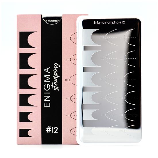 Пластина для стемпинга Enigma Stamping №12