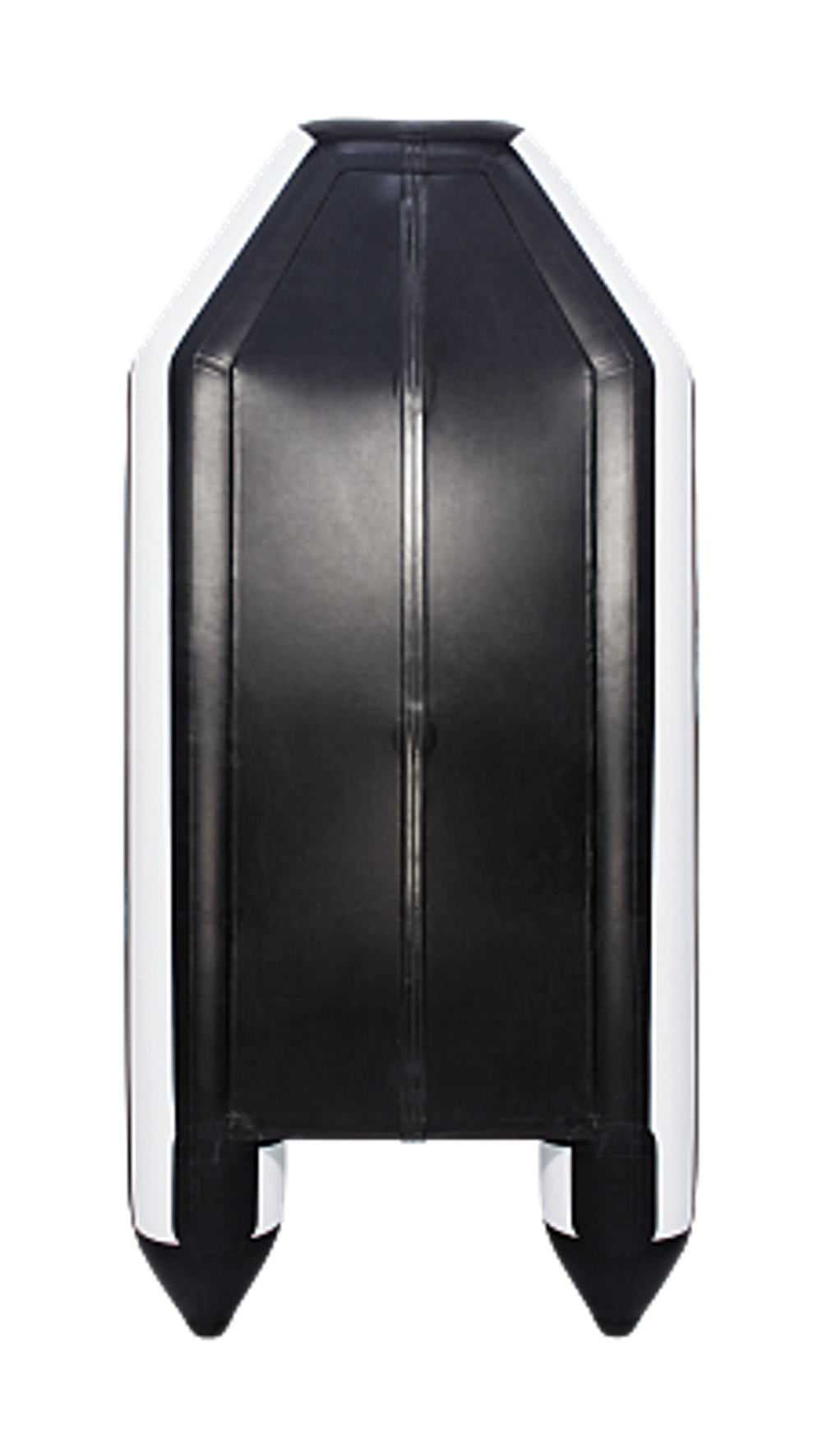 Лодка ПВХ АКВА 2800 Слань-книжка киль Светло-серый/черный