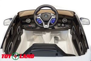 Детский электромобиль Toyland Mercedes-Benz A45 белый фото №9