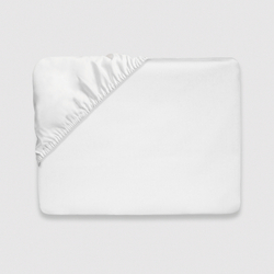 Постельное белье cемейное Сlaire&Caroll Frame белое с оливково-бежевым