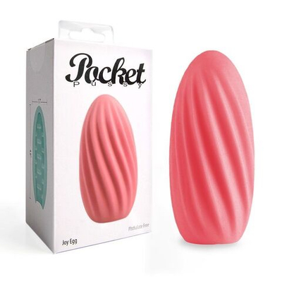 Красный мастурбатор-яйцо Joy Egg (Цвет: красный)