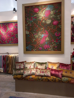 Подушка декоративная 30х60 Frati Home Floral Green зеленый