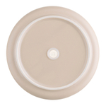 Горшок цветочный кремового цвета из коллекции edge, 1,2л