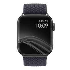 Ремешок Uniq Aspen Strap Braided для Apple Watch 42/44/45 мм (44MM-ASPGRY) серый