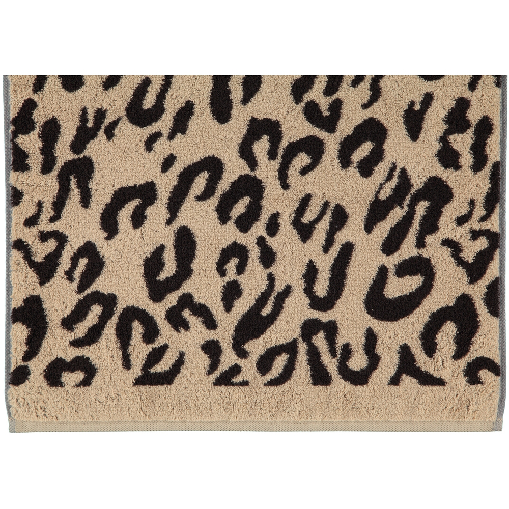 Полотенце 50x100 Cawo Instinct Leopard 563 коричневое Германия