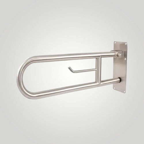 Поручень откидной 800 мм нерж. сталь NOFER 15051.80.S матовый