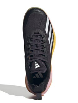 Женские Кроссовки теннисные Adidas Adizero Cybersonic W Clay - black/orange/pink