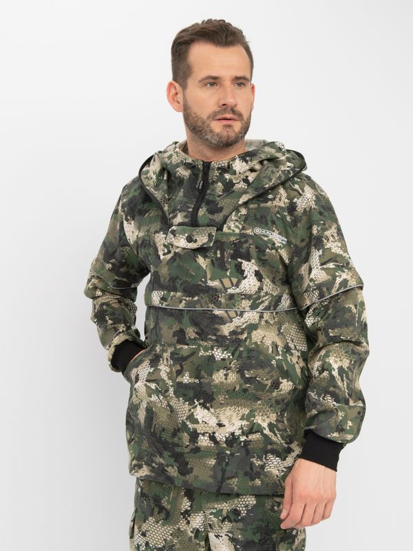 Костюм летний Антигнус-Люкс ткань Твил-Пич цвет Зелёный питон