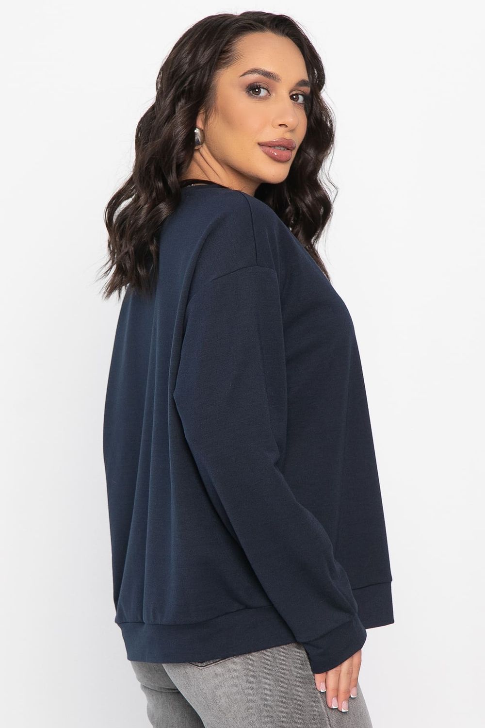 Свитшот Айрис (темно-синий) Б14568-25М LT Collection