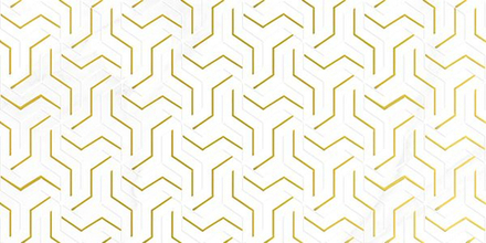 Декор Crystal Fractal белый