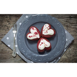 Форма для приготовления пирожных Cuoricino 17x30см силиконовая Silikomart