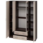 Квадро (Тащи в дом) Шкаф четырехдверный