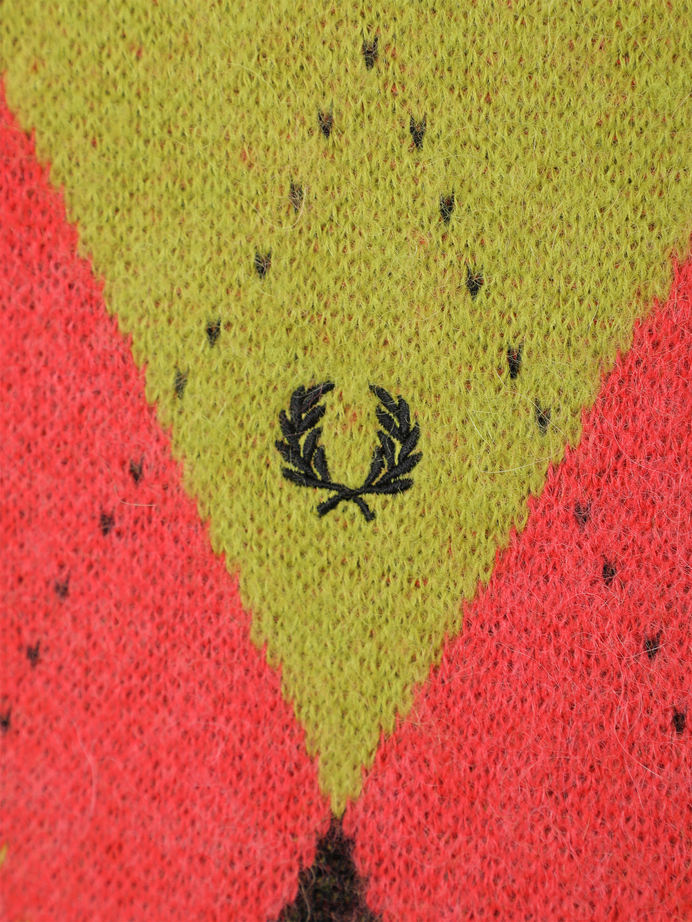 Шарф Вязаный Amy Brushed Argyle Scarf