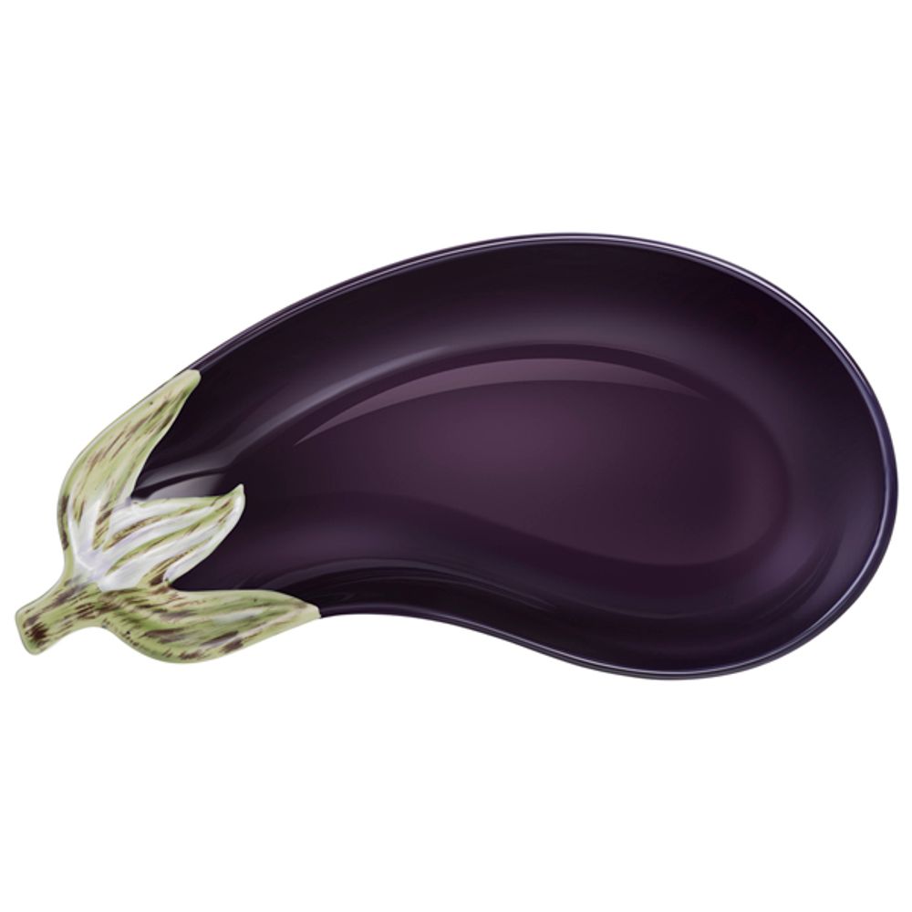 БЛЮДО СЕРВИРОВОЧНОЕ LEFARD "БАКЛАЖАН" 31Х14,5Х4 СМ