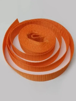 Стропа ременная 25мм оранжевая полиэфирная 2т лента для стяжных ремней 10м