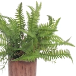 Цветок искусственный в горшке «Гинкго» 16см