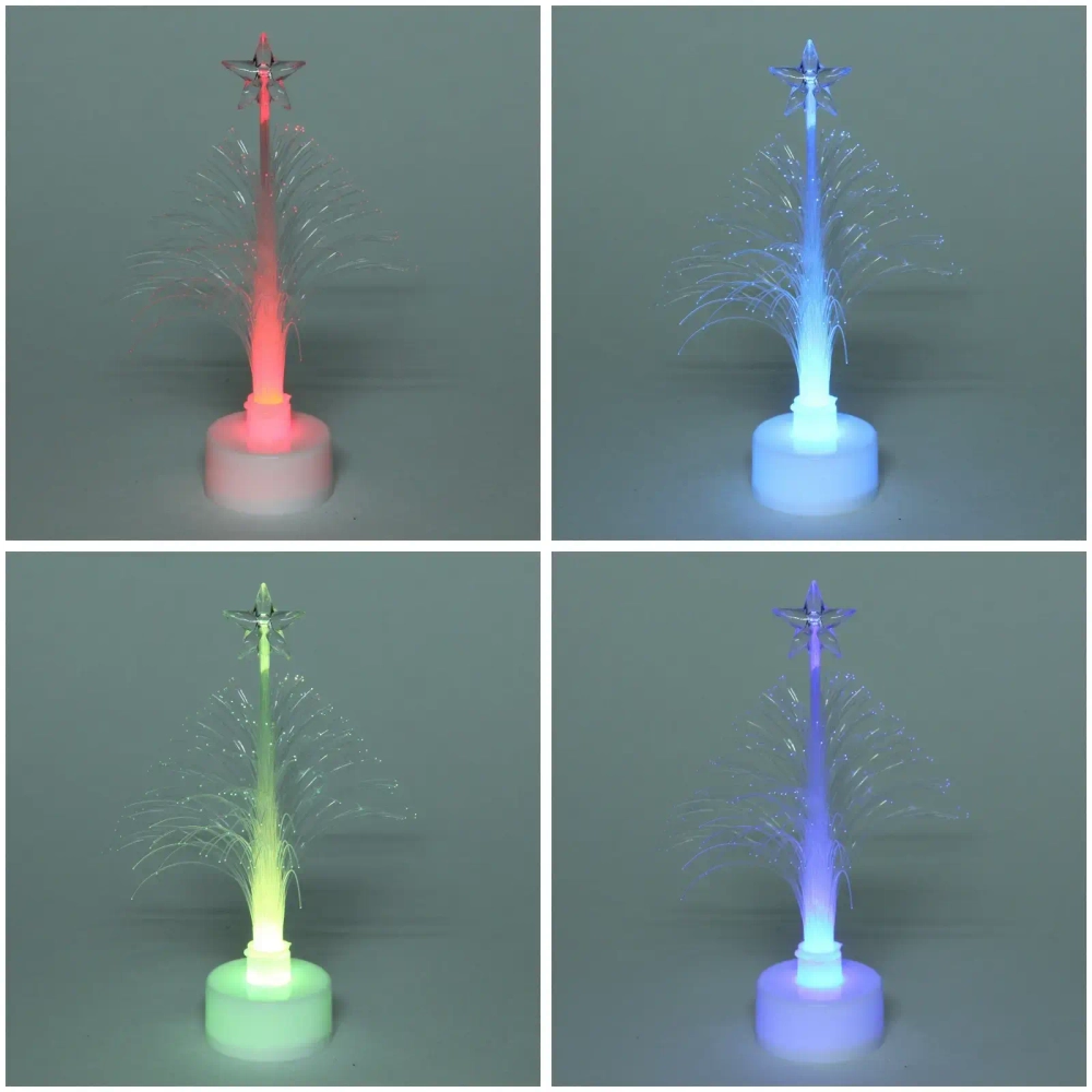 Сувенир с подсветкой «Ёлочка» 3,5*13 см, Мультицвет