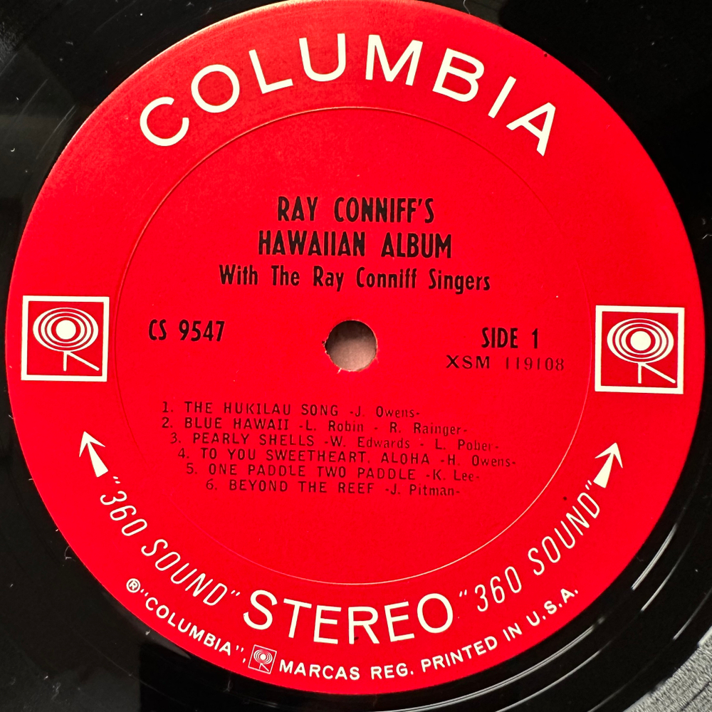 Ray Conniff With The Ray Conniff Singers - Ray Conniff's Hawaiian Album (США 1967г.)