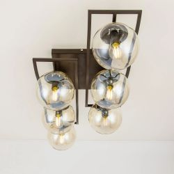 Citilux Бриз CL106265 Люстра потолочная Венге