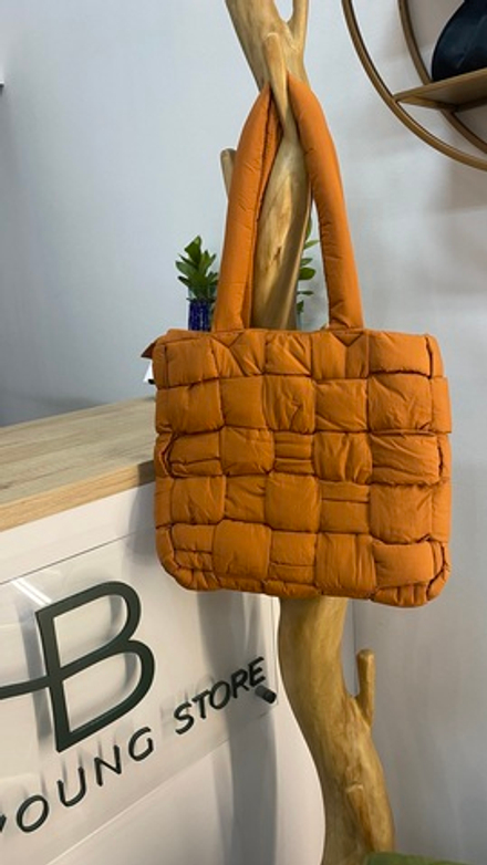 Сумка My star с эффектом плетения