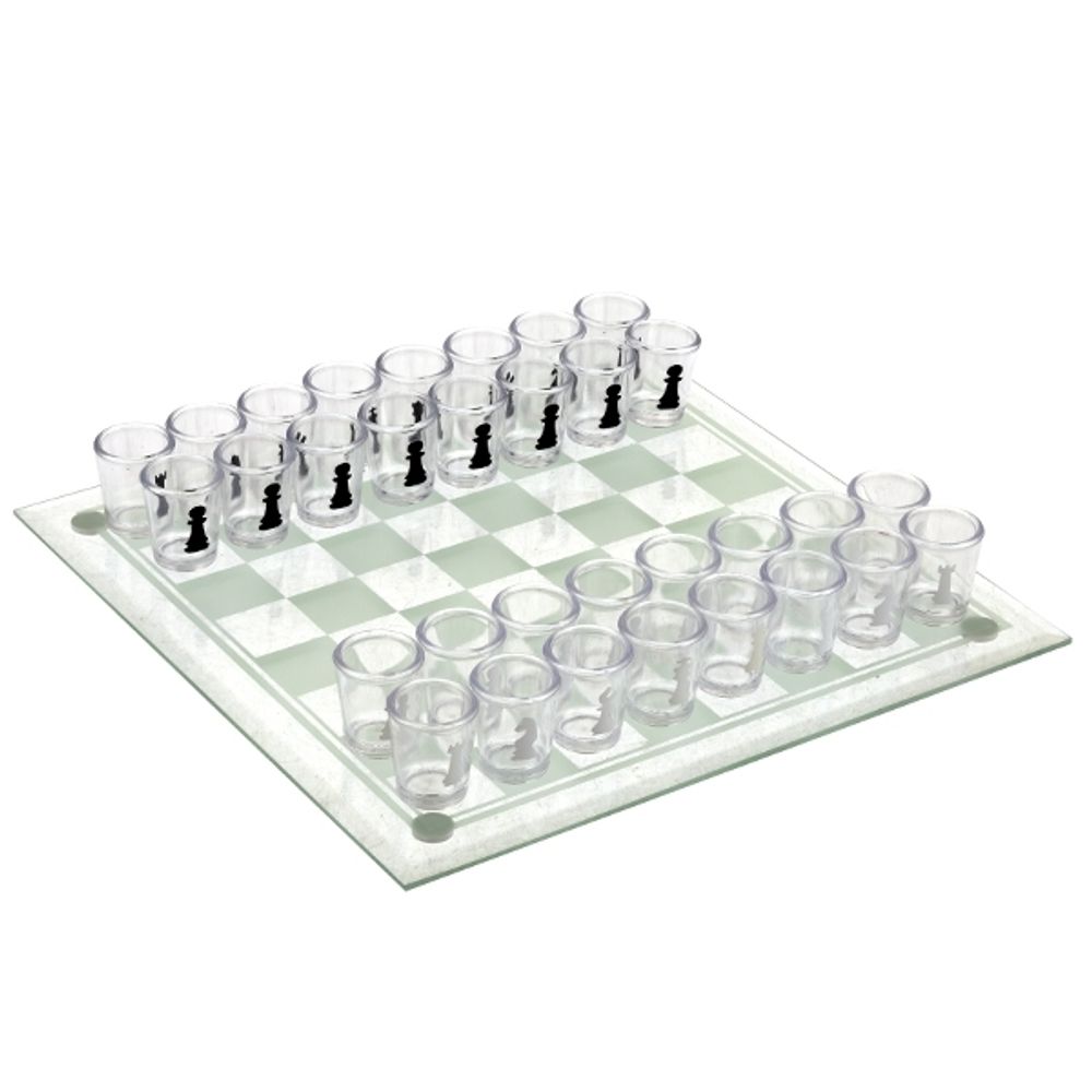 GAEM Игра настольная (питейная) "Шахматы", L27 W27 H4 см