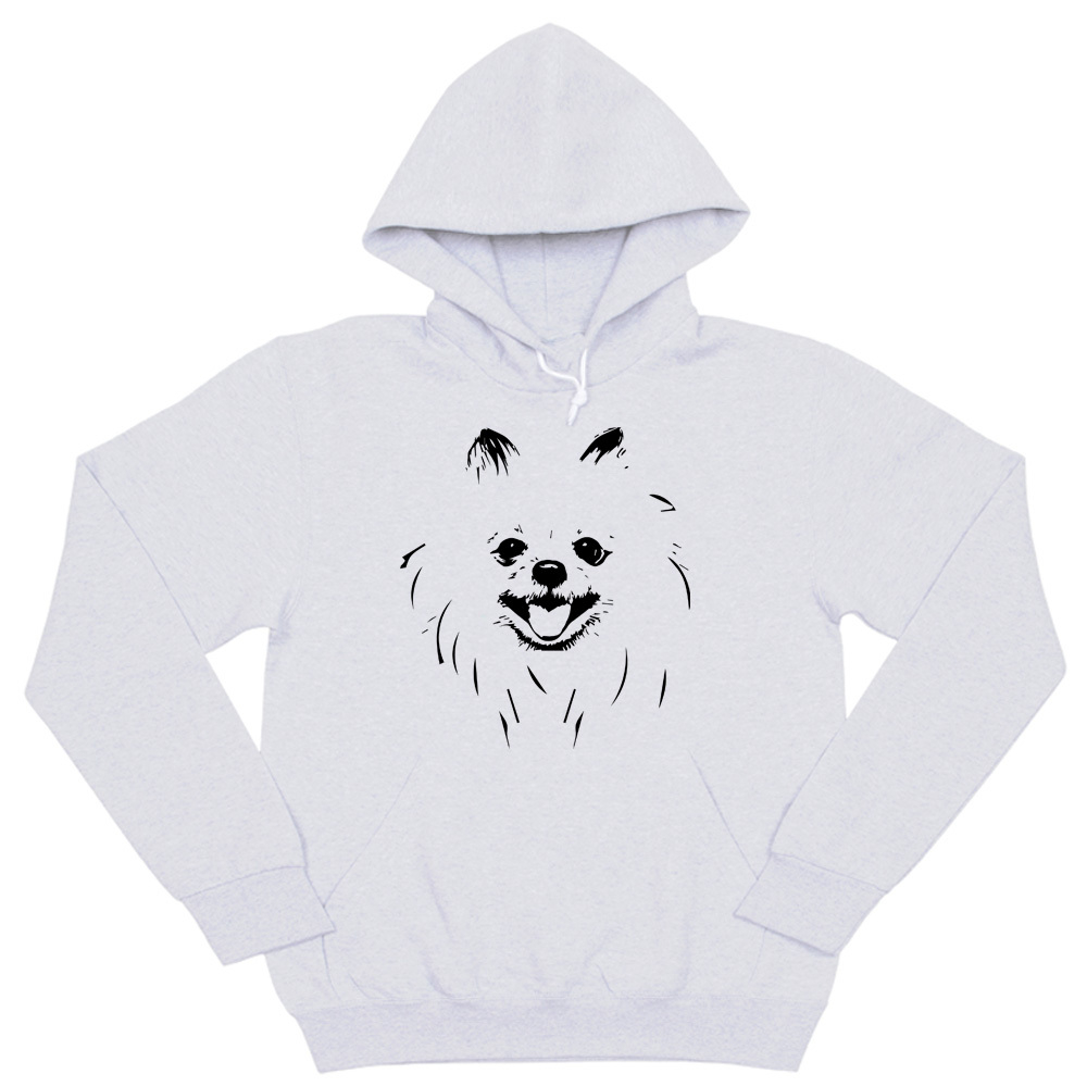 Толстовка "Шпиц - портрет"