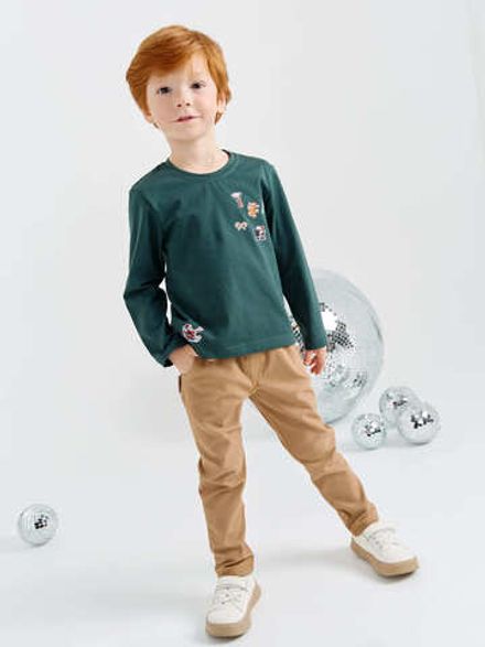 Лонгслив "Пихта" с принтом