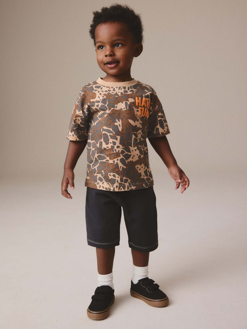 Футболка для мальчика Next E83-349, Светло-коричневый