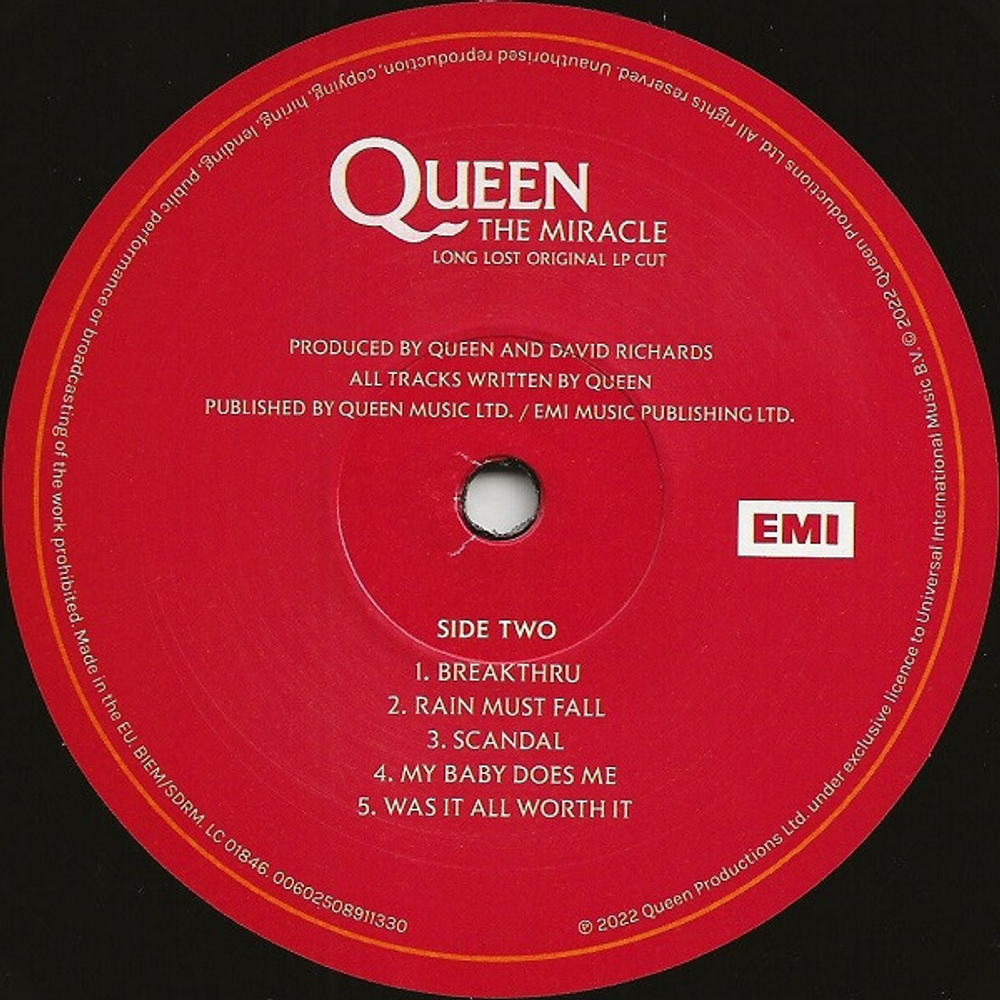 Queen / The Miracle (Deluxe Edition)(LP+5CD+DVD+Blu-Ray)