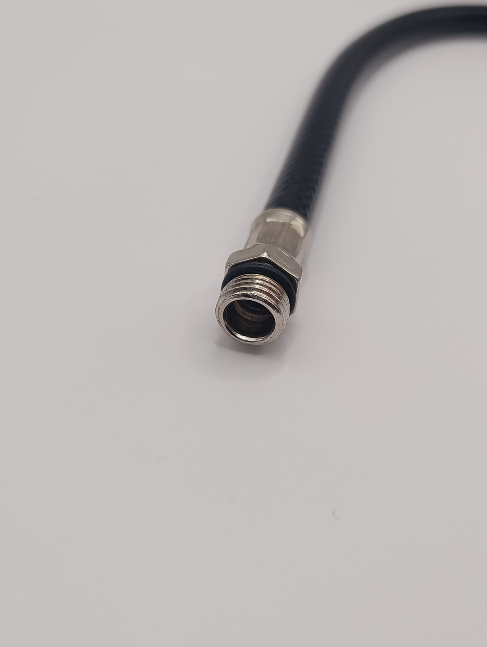 Шланг для пистолета подкачки шин с быстросъемным наконечником 380 мм резьба 12,6 мм