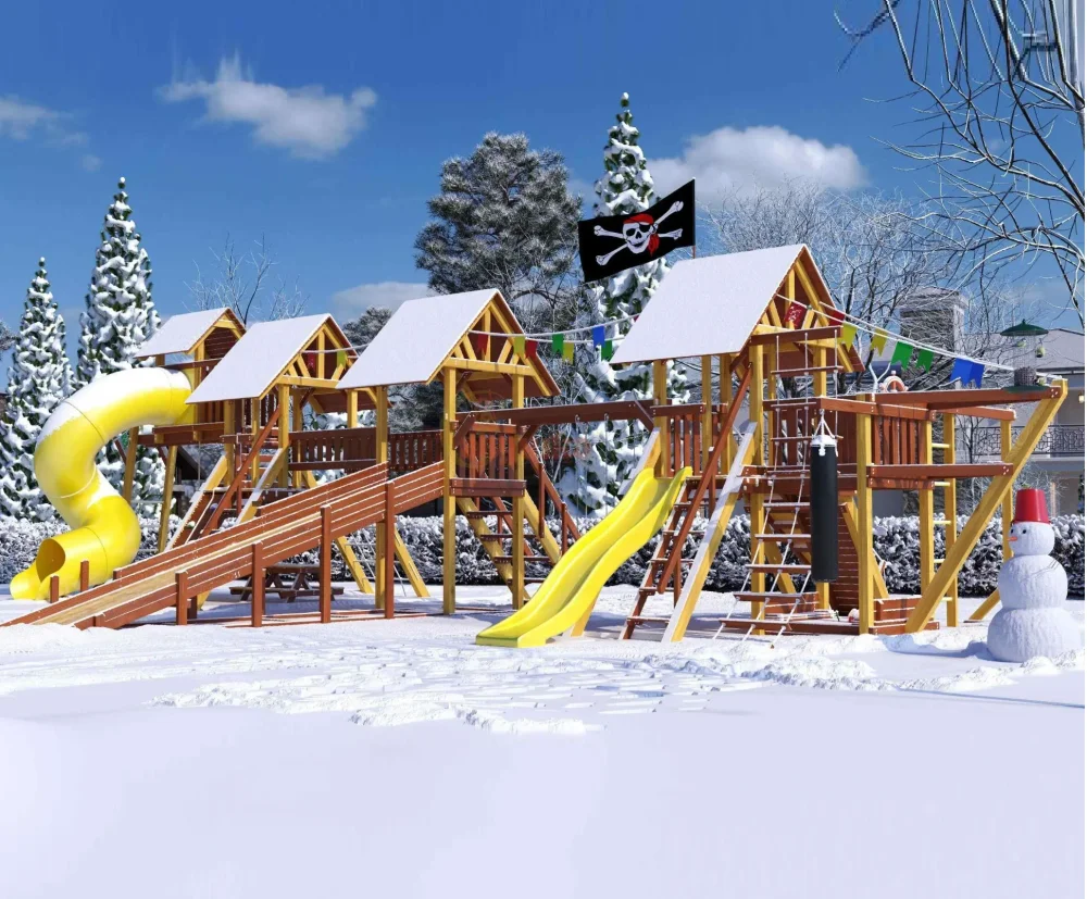 Всесезонный игровой комплекс Савушка Люкс 1 Max
