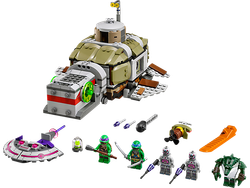 LEGO Ninja Turtles: Погоня черепашек под водой в море 79121 — Teenage Mutant Ninja Turtles: Turtle Sub Undersea Chase — Лего Черепашки-ниндзя мутанты