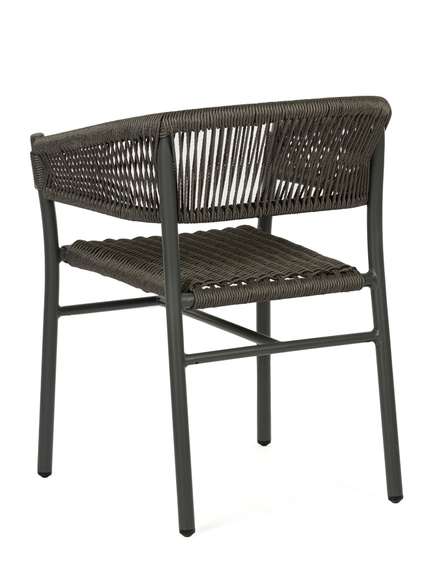 Стул Zayda, алюминий, ротанг