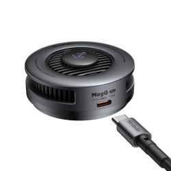 БЗУ-кулер McDoDo magsafe Qi2.2 с подсветкой и индикатором температуры