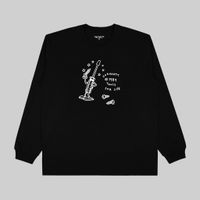  Лонгслив мужской Carhartt WIP Tools For Life артикул:I033248_black - купить в магазине Дайс