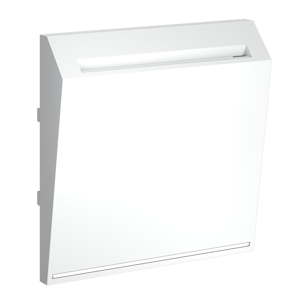 Накладка для выключателя карточного, S70 (белый матовый)