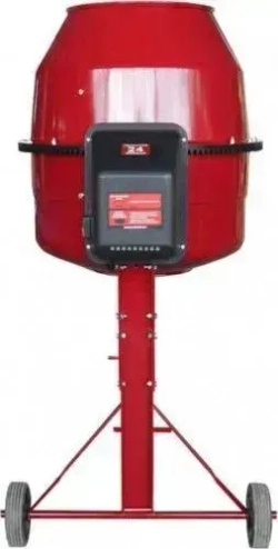 Бетономешалка/бетоносмеситель Профмаш Б200, объем 175 литров/полиамидный венец