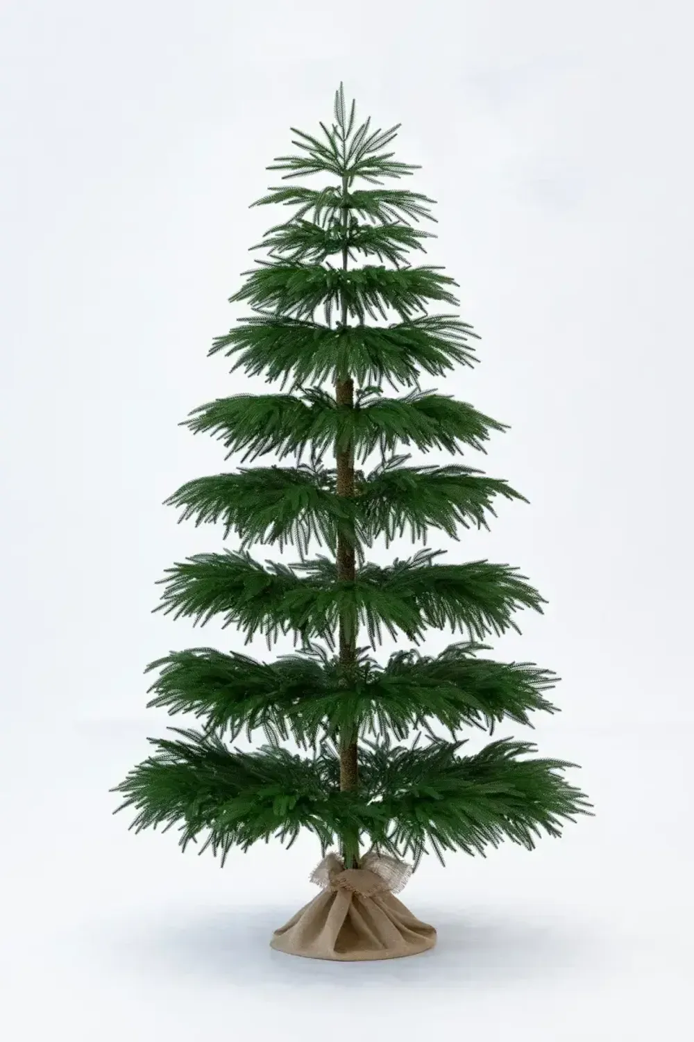 Искусственная ель "Араукария чилийская" литая хвоя