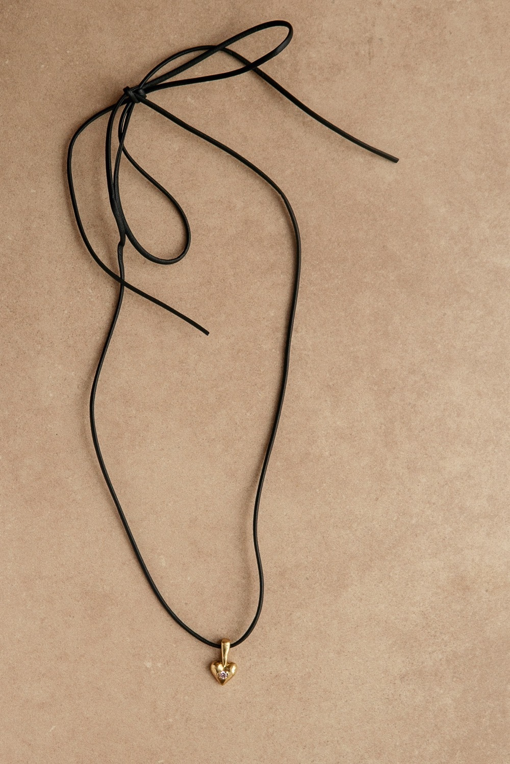 Кулон Лав с розовым фианитом