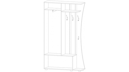 Прихожая Катрин Венге / Анкор светлый