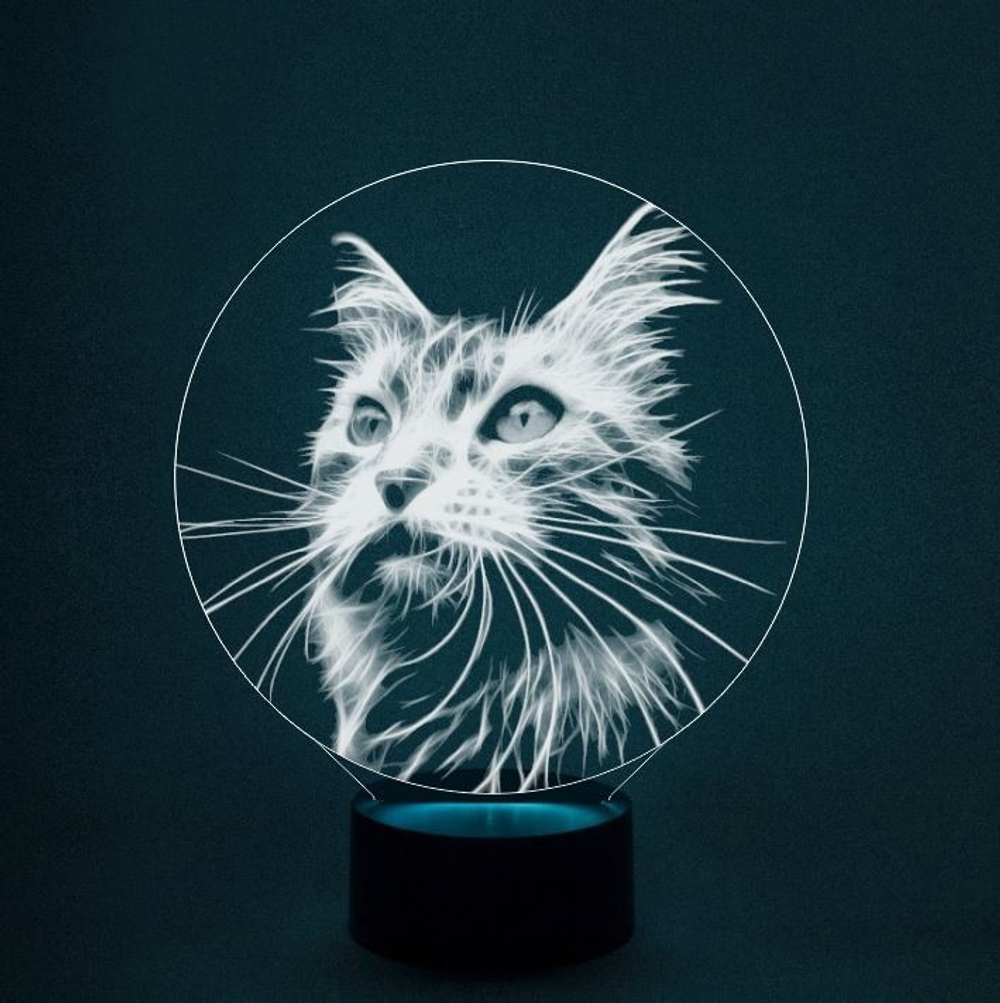 Ночник "Огненный кот"
