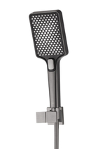 Смеситель для ванны с душем WONZON & WOGHAND CUBE, Темный графит (WW-88639016-BGM)