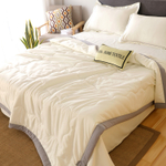 Комплект постельного белья Однотонный Сатин с Одеялом (простынь на резинке) FBR007