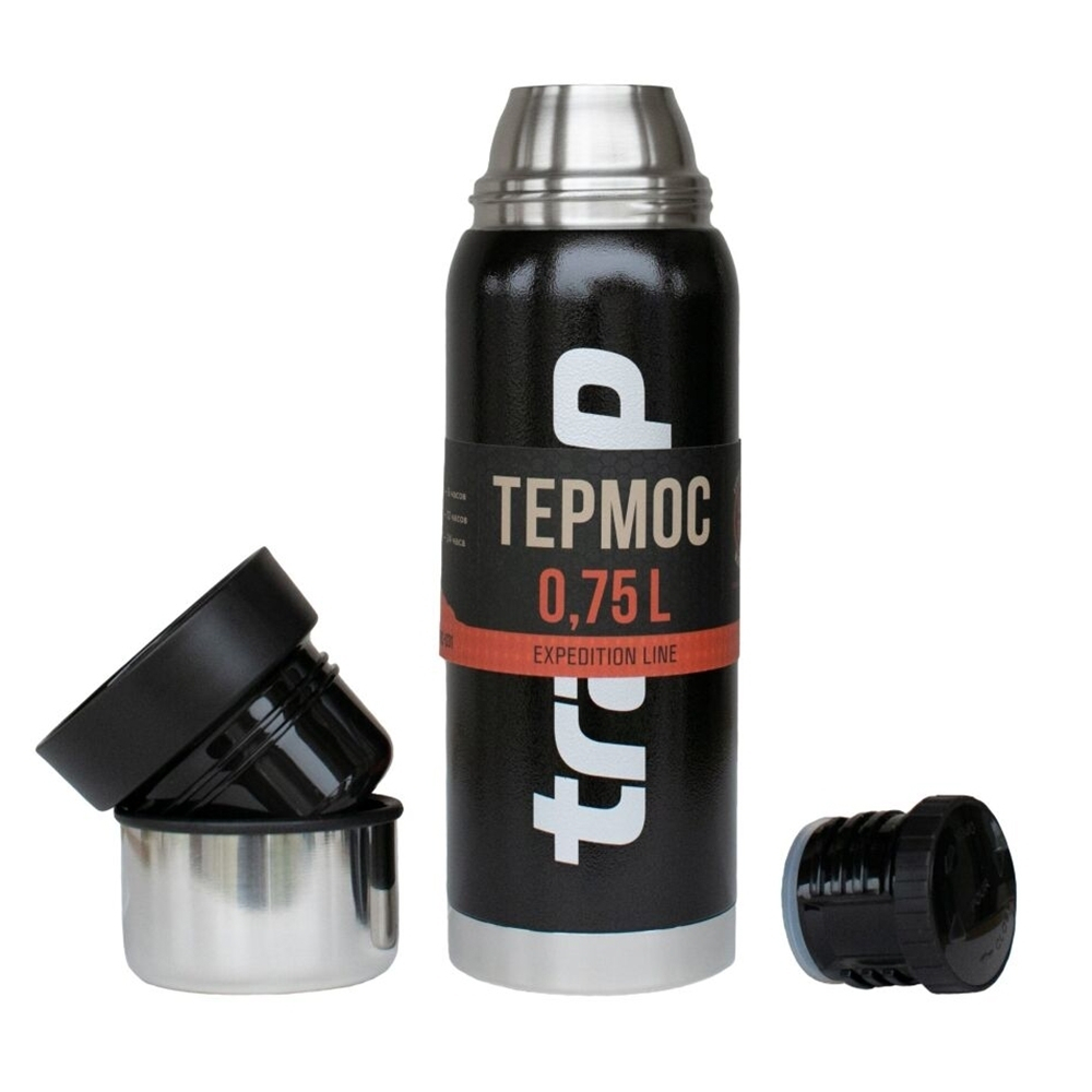 Tramp Термос Expedition line 0.75 л, TRC-031, черный