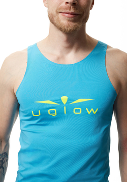 МАЙКА МУЖСКАЯ TOP TANK | SKYBLUE YELLOW