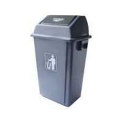 Бак контейнер для мусора с качающейся крышкой 58 л, 44*32*74 см пластик SUNNEX