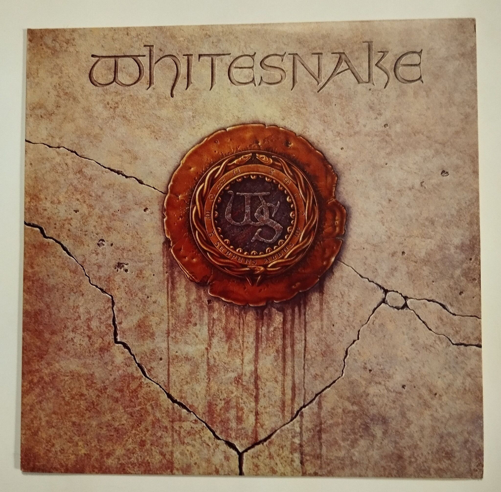 Винтажная виниловая пластинка LP Whitesnake 1987 (Болгария 1987)