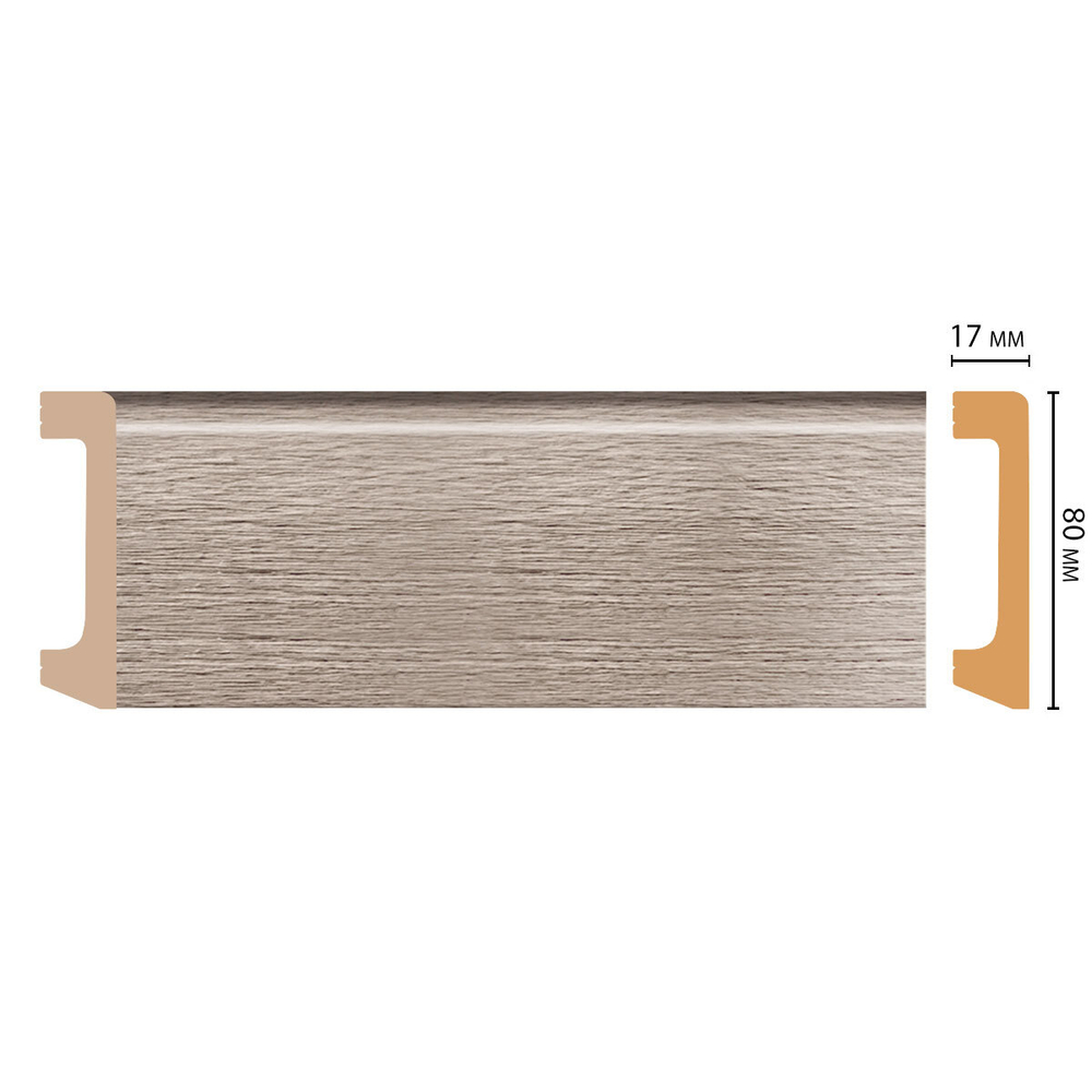 Плинтус Decomaster D235 D235-77