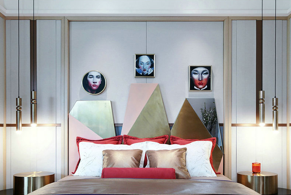 Pendant design lamp  Fulcrum by Lee Broom (Gold)